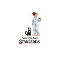 Sticker - Some of Us Have Standards | Funny Tuxedo Cat Design