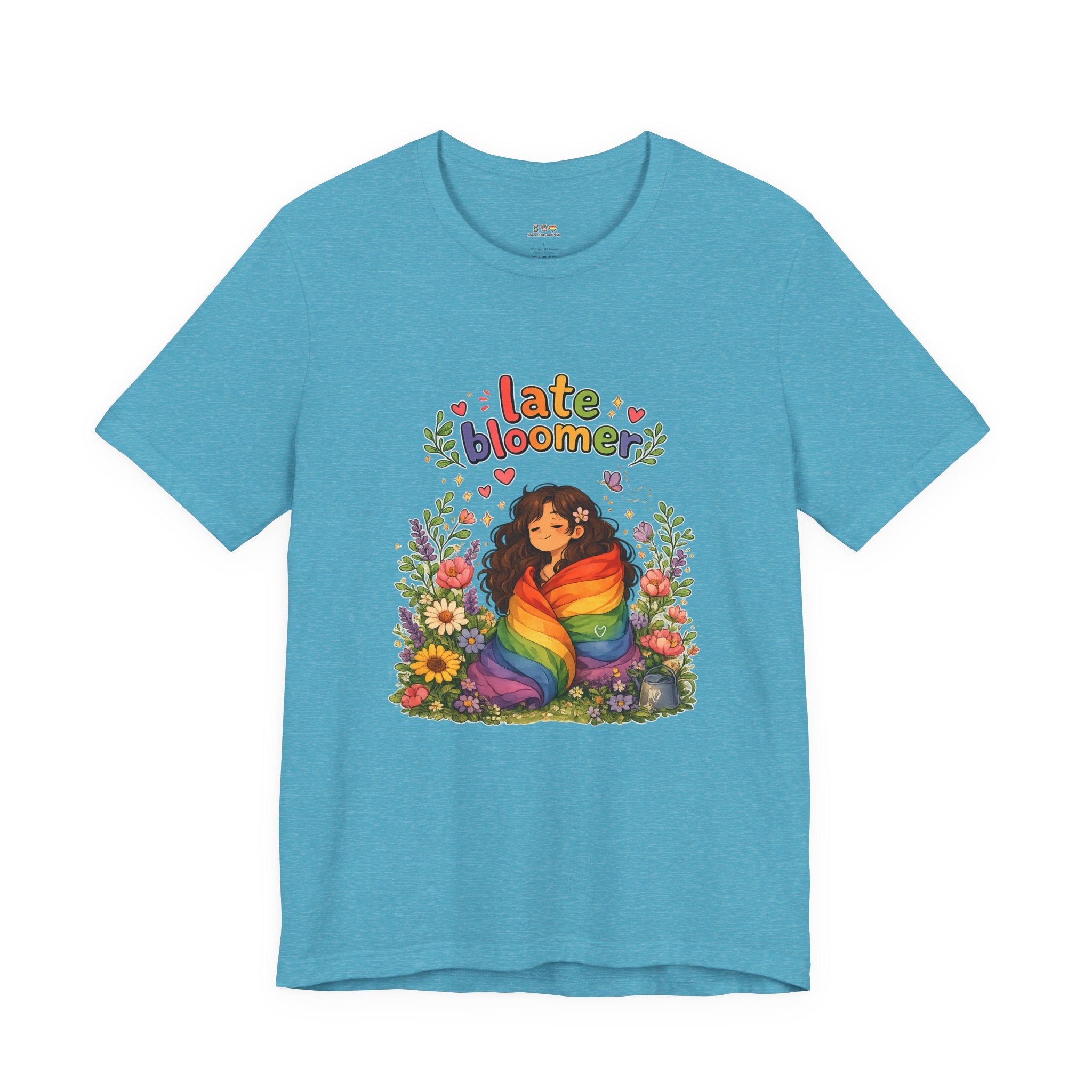T-Shirt - Late Bloomer | LGBTQ+ Pride Design