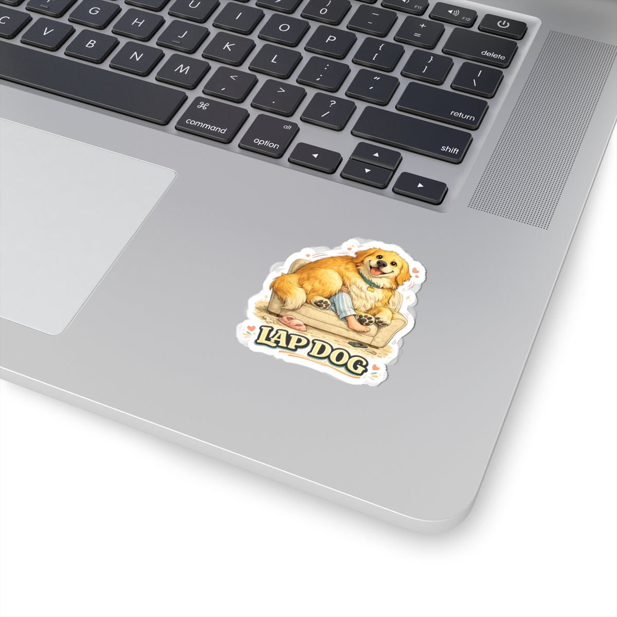Sticker - Lap Dog | Funny Large Dog Design