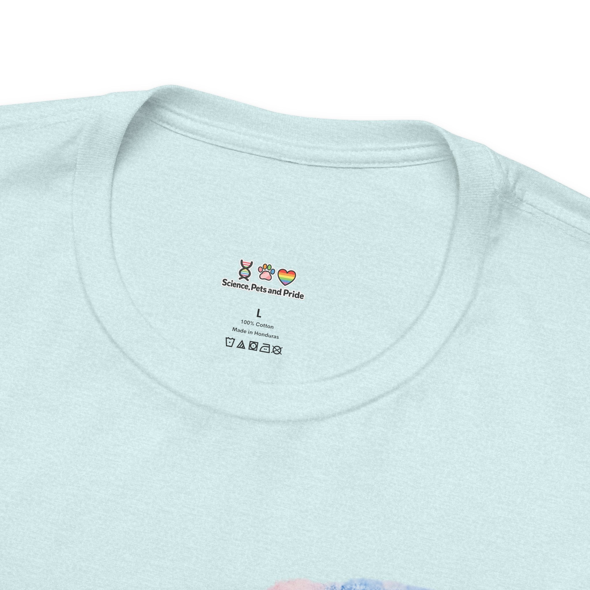 T-shirt - Watercolor DNA Double Helix | Elegant Genetics & Science Art Shirt