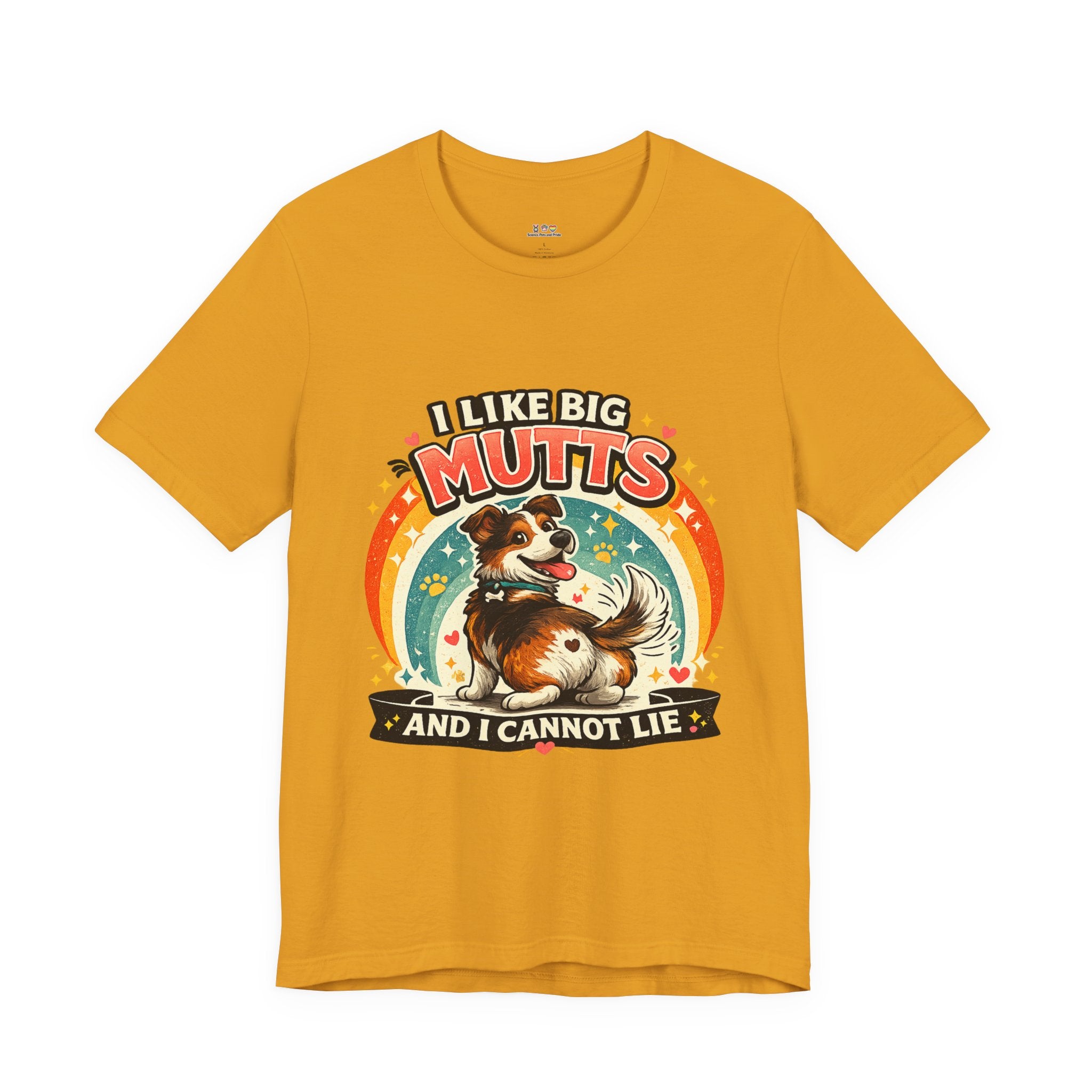 T-Shirt - I Like Big Mutts and I Cannot Lie | Funny Dog Lover Shirt