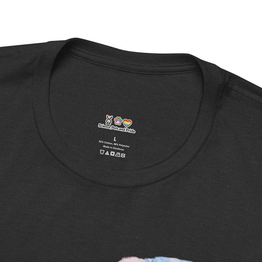 T-shirt - Watercolor DNA Double Helix | Elegant Genetics & Science Art Shirt