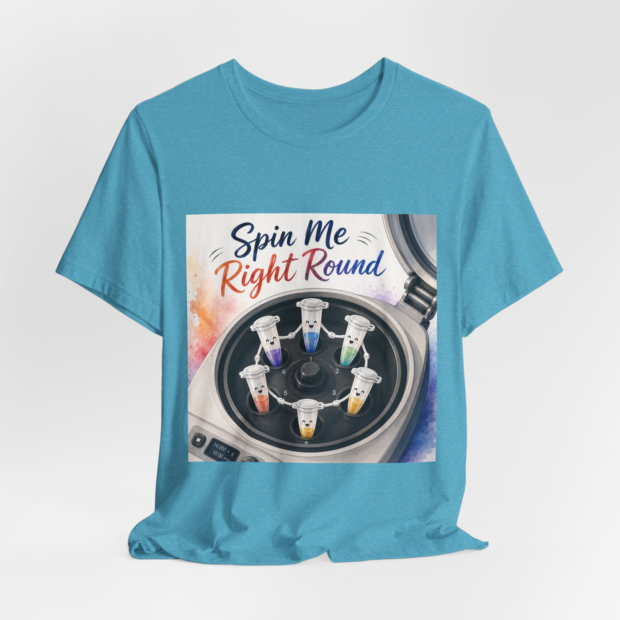 T-Shirt - Spin Me Right Round | Funny Centrifuge Science Shirt