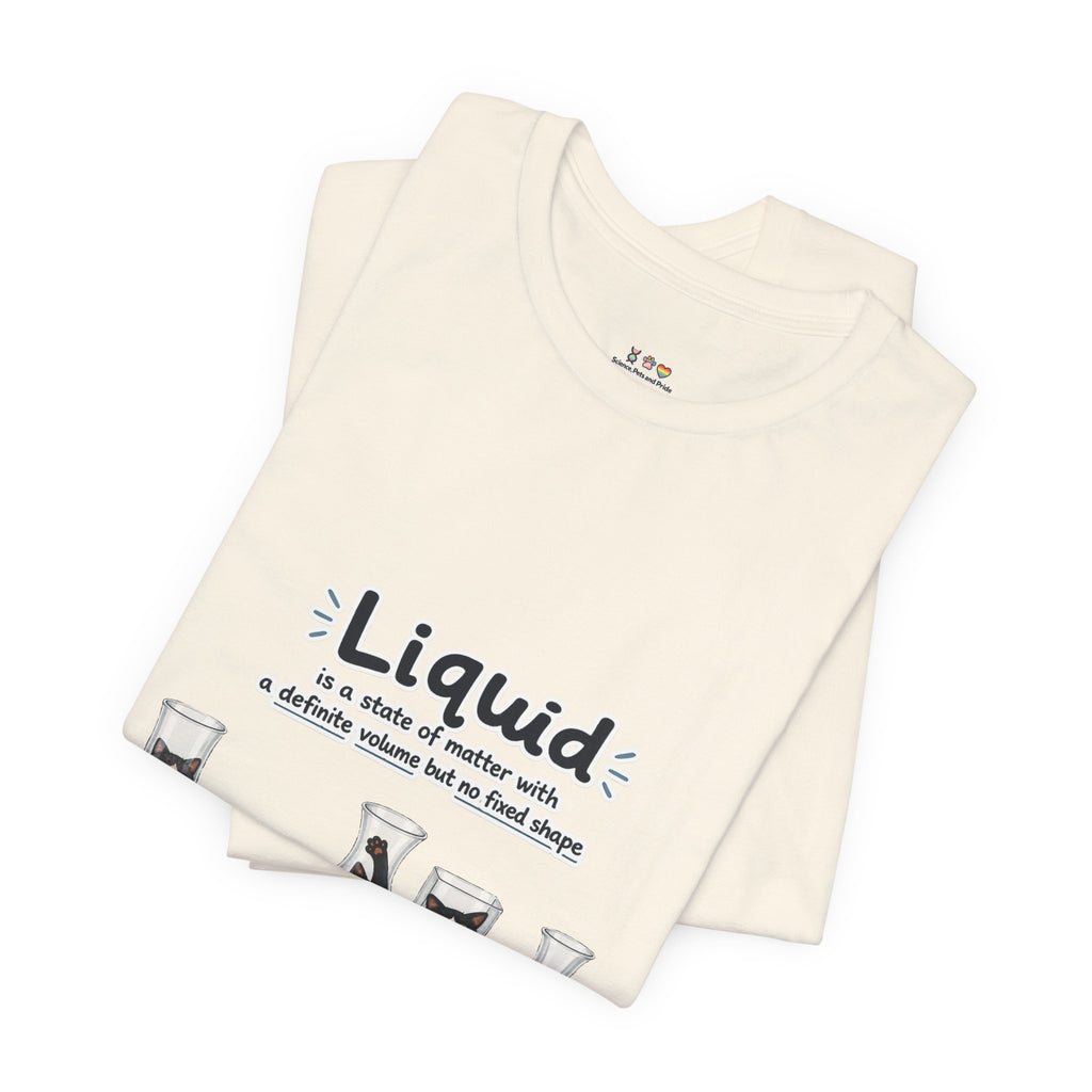 T‑Shirt - Cats are liquid | Cute Cat Jars Tee