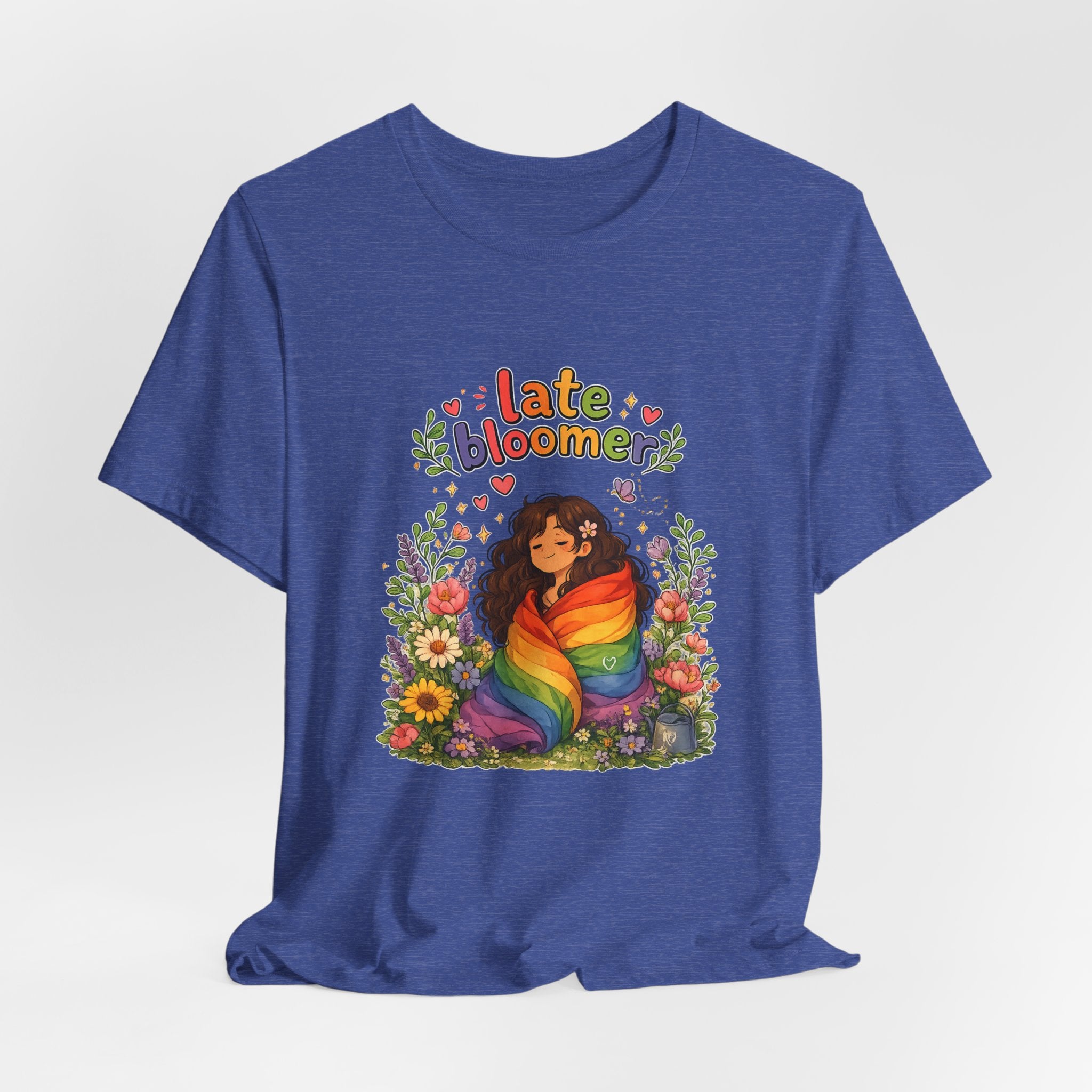T-Shirt - Late Bloomer | LGBTQ+ Pride Design