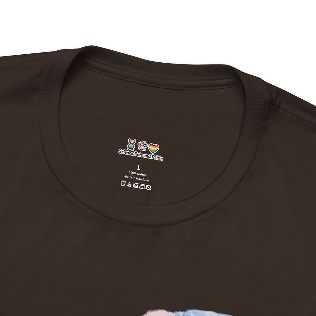 T-shirt - Watercolor DNA Double Helix | Elegant Genetics & Science Art Shirt