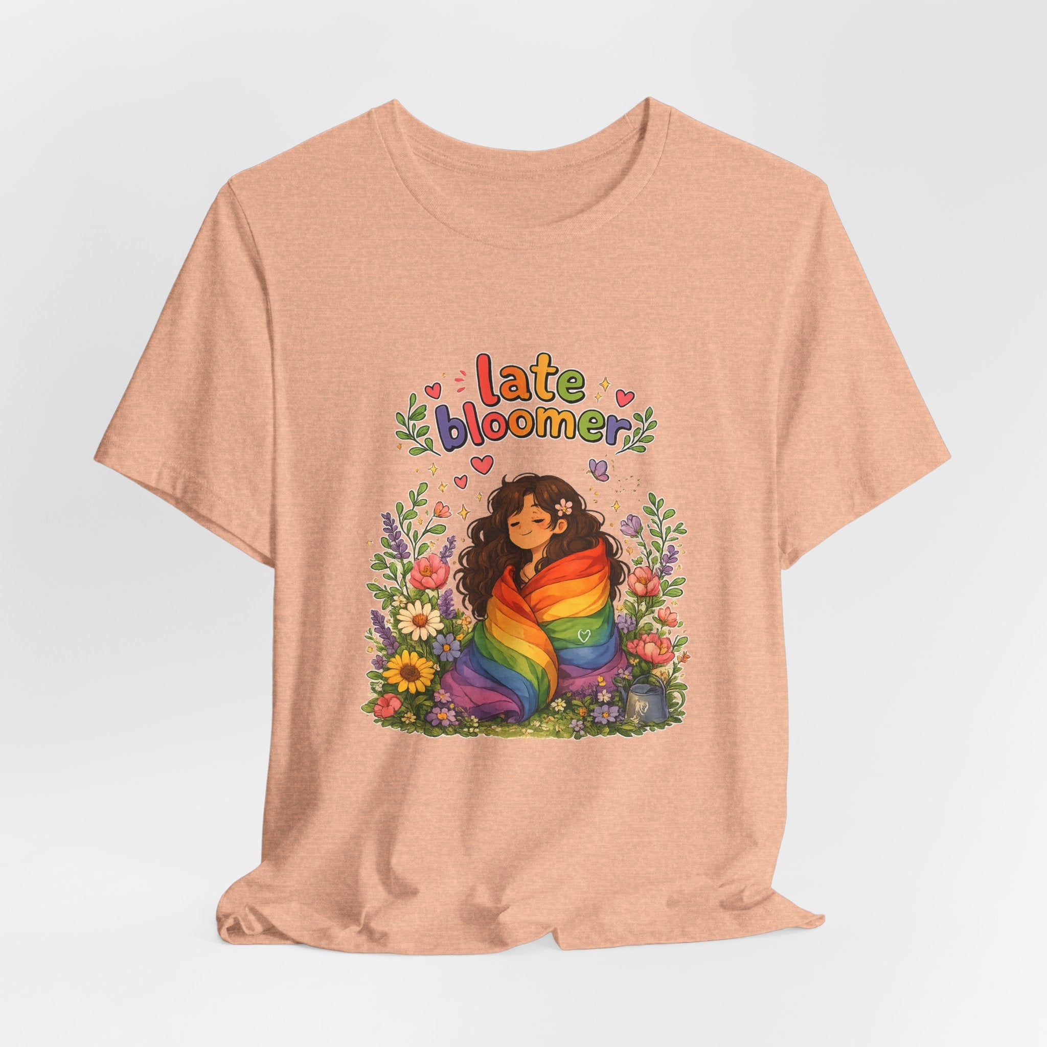 T-Shirt - Late Bloomer | LGBTQ+ Pride Design