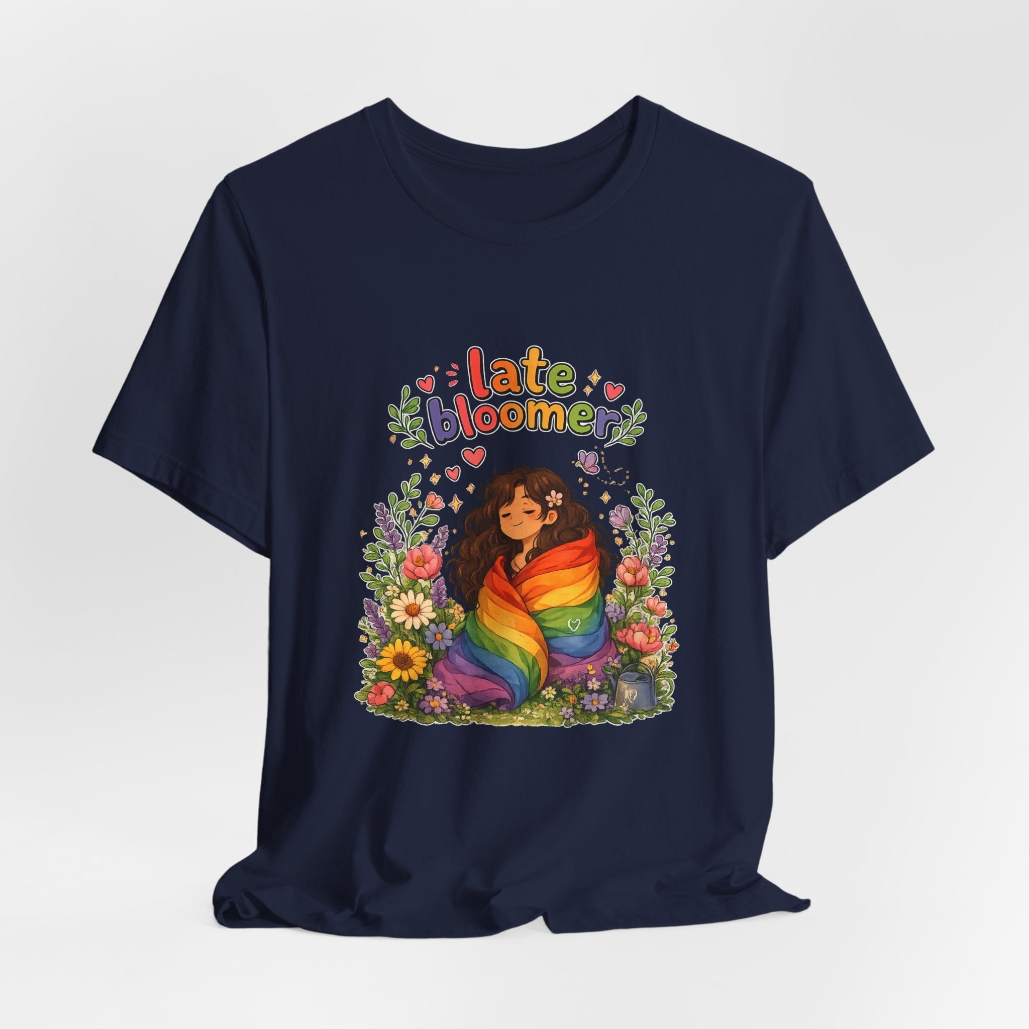 T-Shirt - Late Bloomer | LGBTQ+ Pride Design