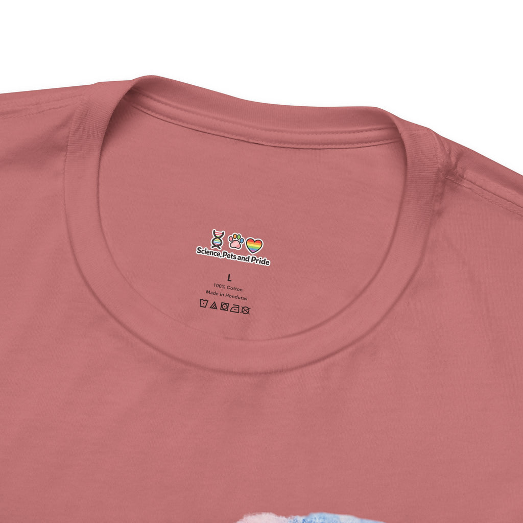 T-shirt - Watercolor DNA Double Helix | Elegant Genetics & Science Art Shirt