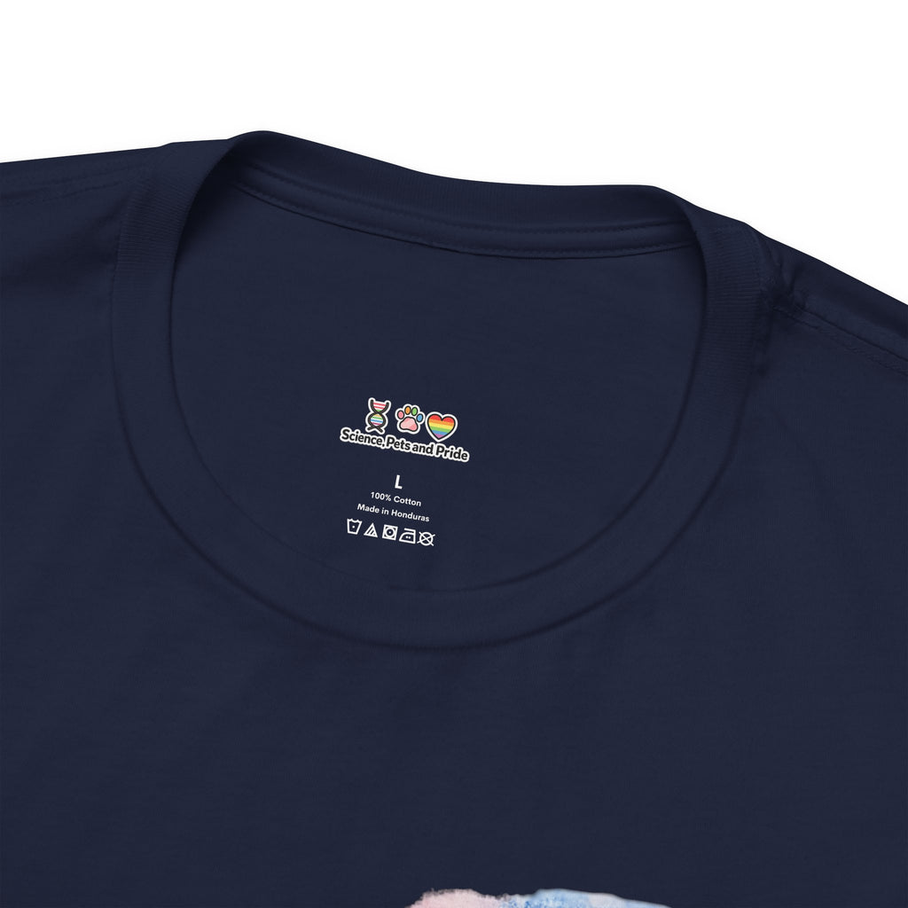T-shirt - Watercolor DNA Double Helix | Elegant Genetics & Science Art Shirt
