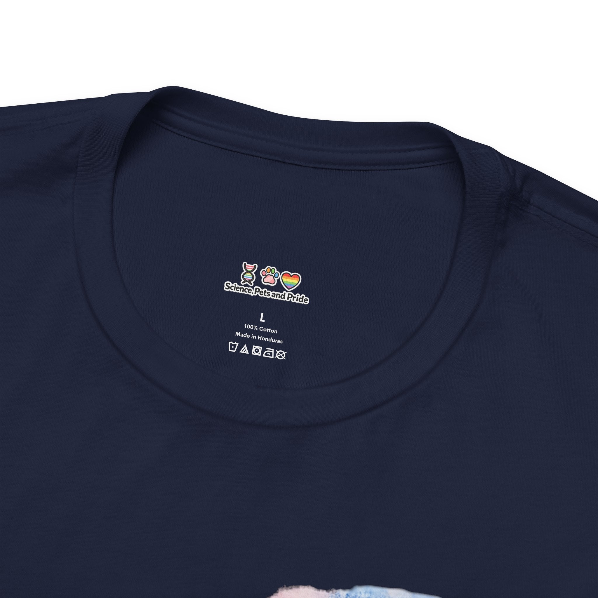T-shirt - Watercolor DNA Double Helix | Elegant Genetics & Science Art Shirt
