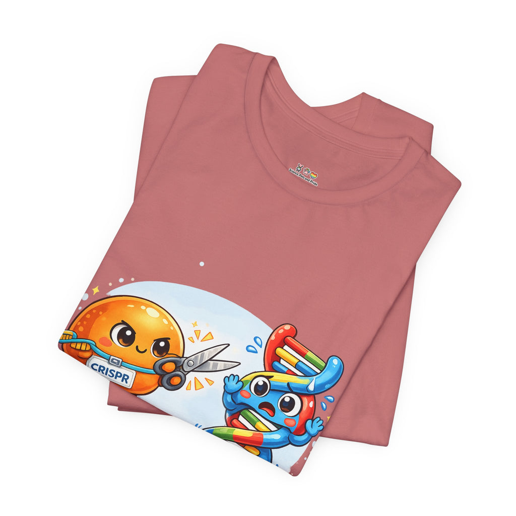 T-Shirt - CRISPR "I Will Cut You" Funny Science Shirt | Gene Editing & DNA Humor Tee