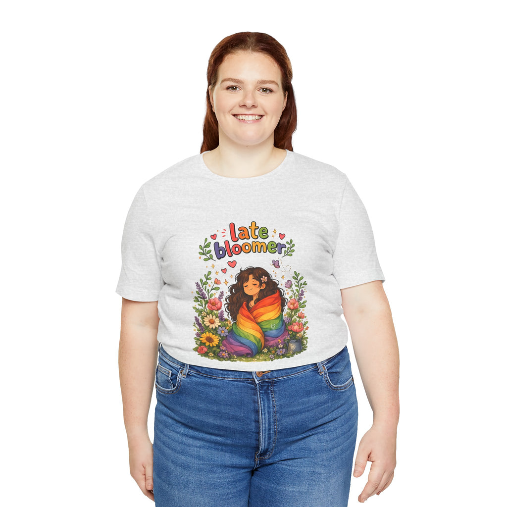 T-Shirt - Late Bloomer | LGBTQ+ Pride Design