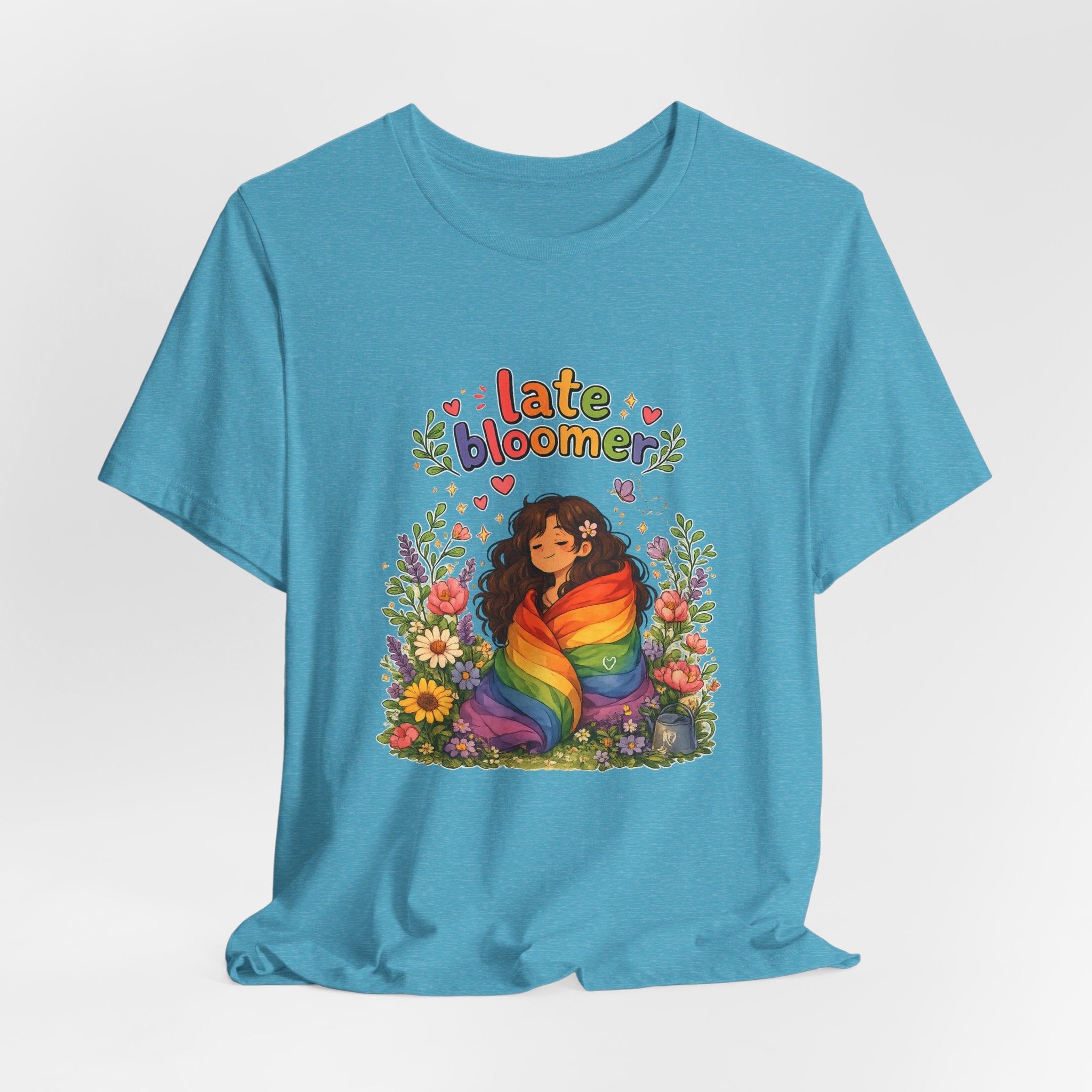 T-Shirt - Late Bloomer | LGBTQ+ Pride Design