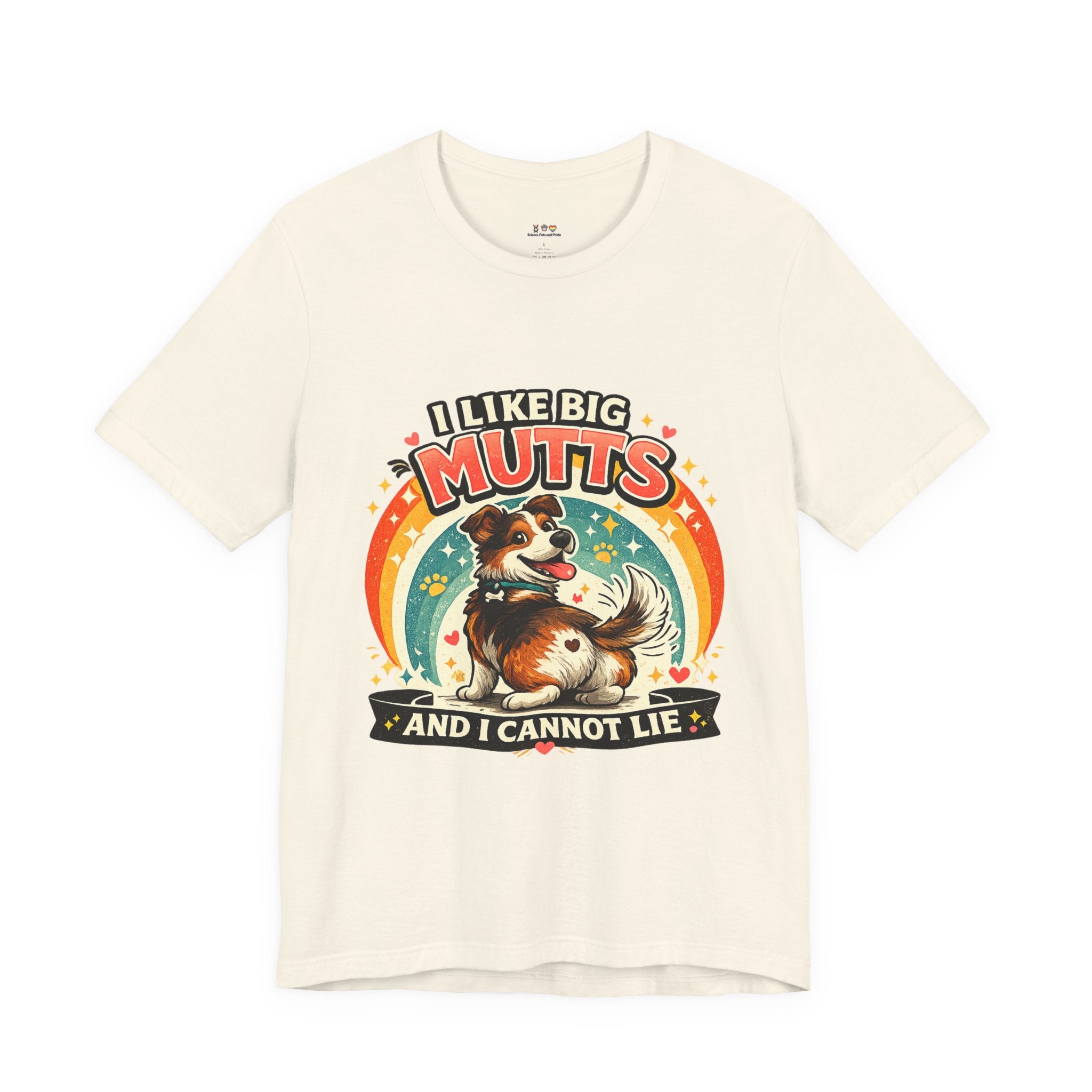 T-Shirt - I Like Big Mutts and I Cannot Lie | Funny Dog Lover Shirt