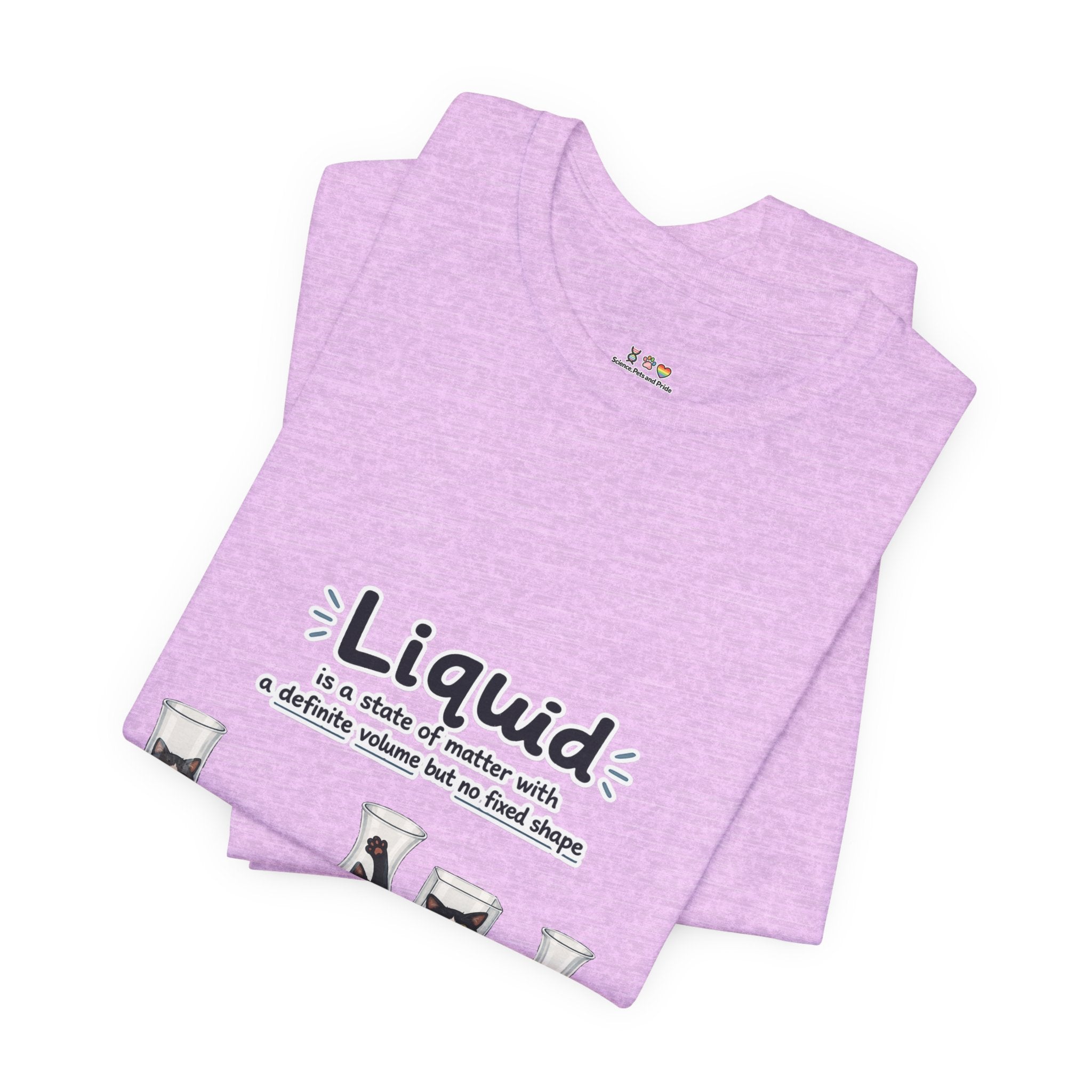 T‑Shirt - Cats are liquid | Cute Cat Jars Tee