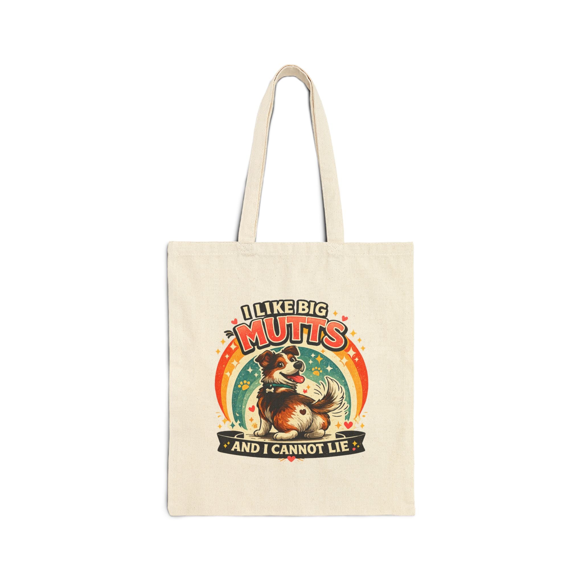 Tote Bag  - I Like Big Mutts and I Cannot Lie | Funny Dog Lover Tote Bag