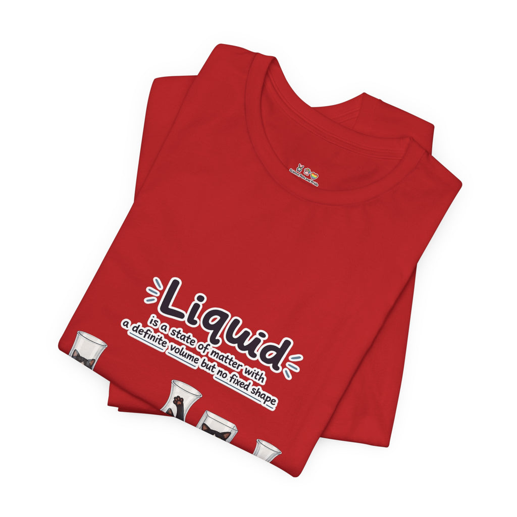 T‑Shirt - Cats are liquid | Cute Cat Jars Tee