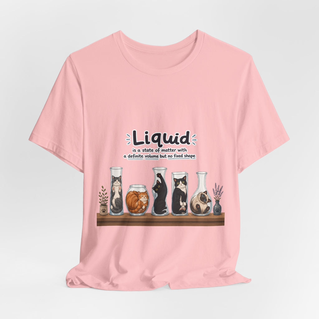 T‑Shirt - Cats are liquid | Cute Cat Jars Tee