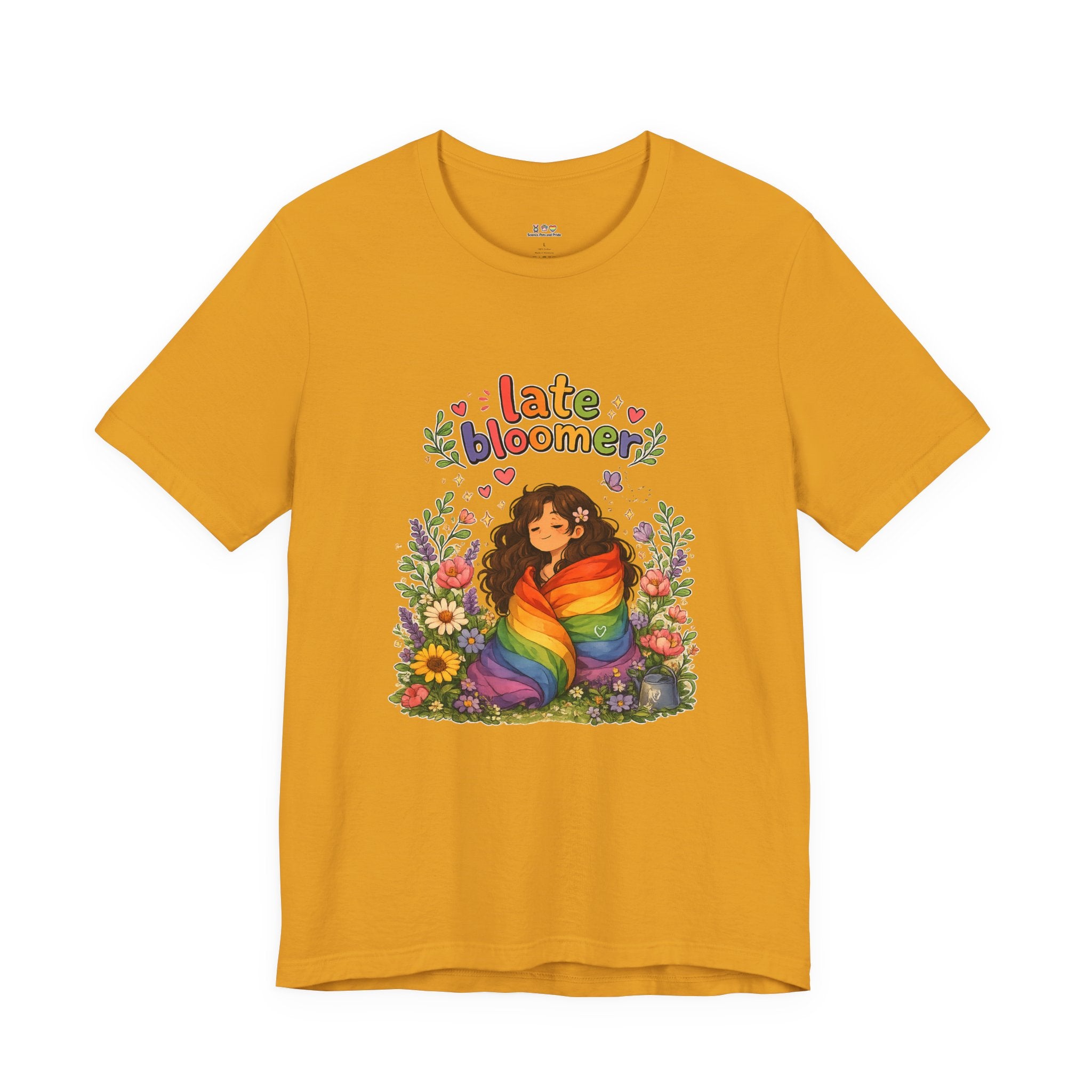 T-Shirt - Late Bloomer | LGBTQ+ Pride Design
