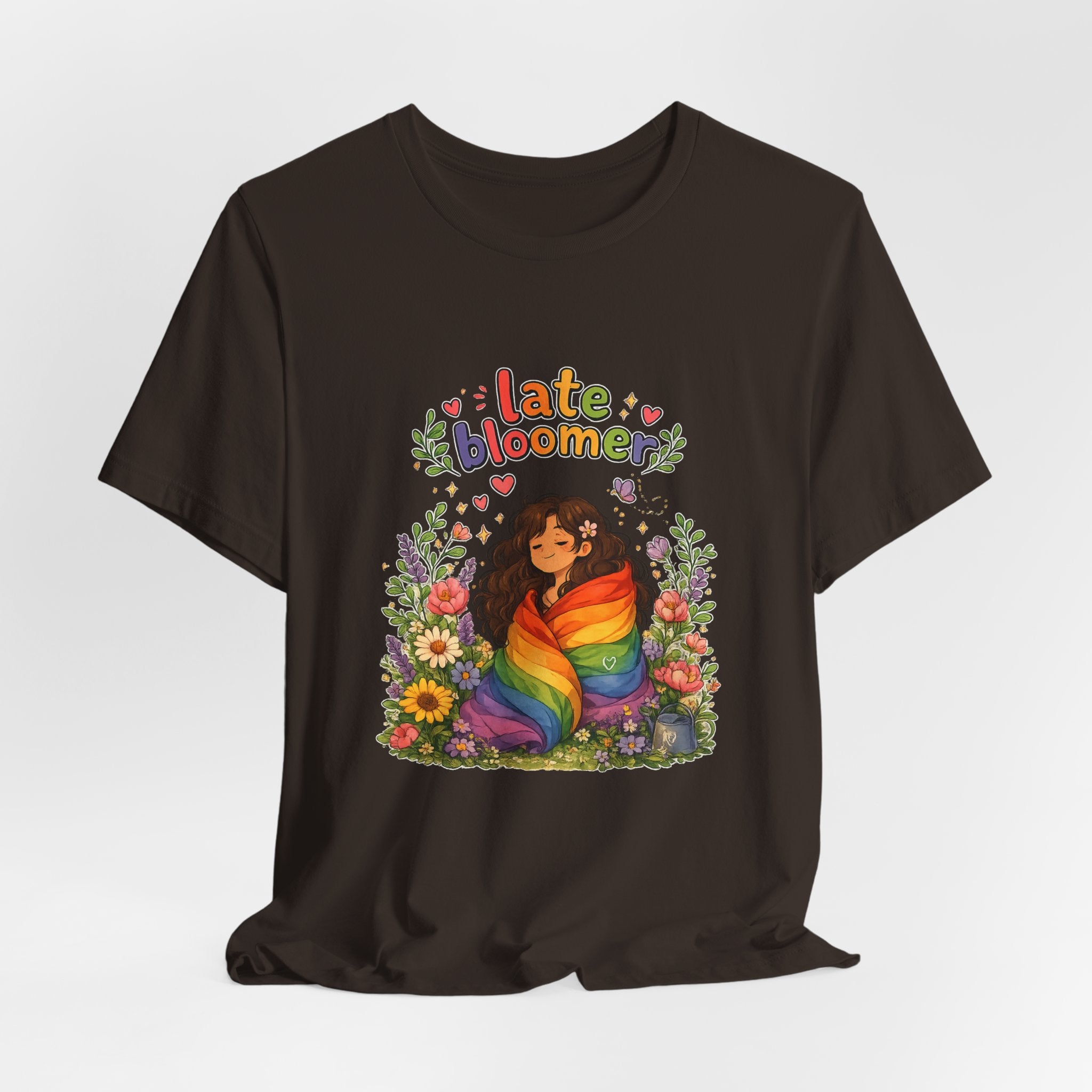 T-Shirt - Late Bloomer | LGBTQ+ Pride Design