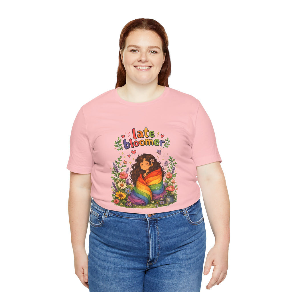 T-Shirt - Late Bloomer | LGBTQ+ Pride Design