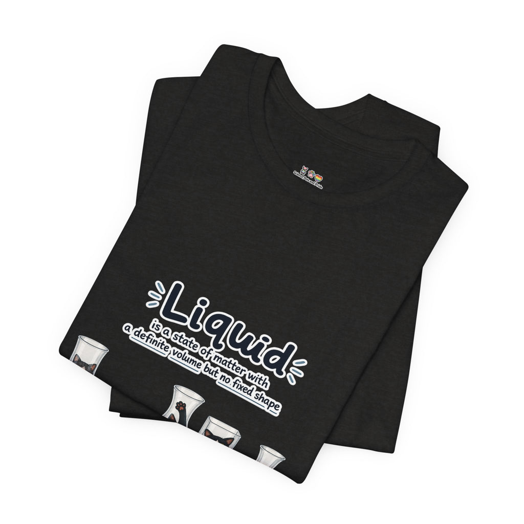 T‑Shirt - Cats are liquid | Cute Cat Jars Tee