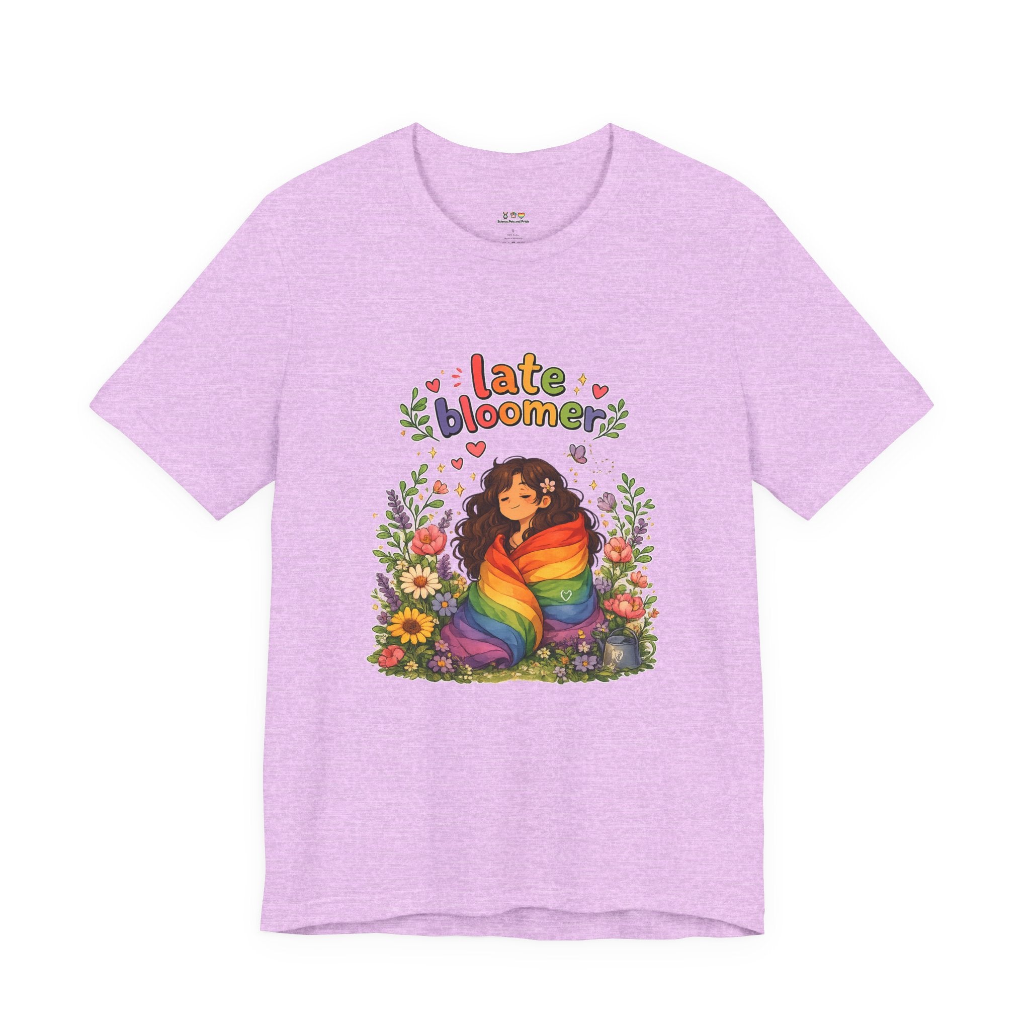 T-Shirt - Late Bloomer | LGBTQ+ Pride Design