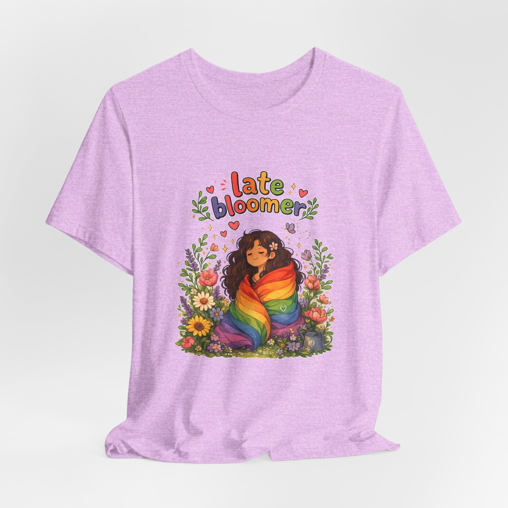 T-Shirt - Late Bloomer | LGBTQ+ Pride Design
