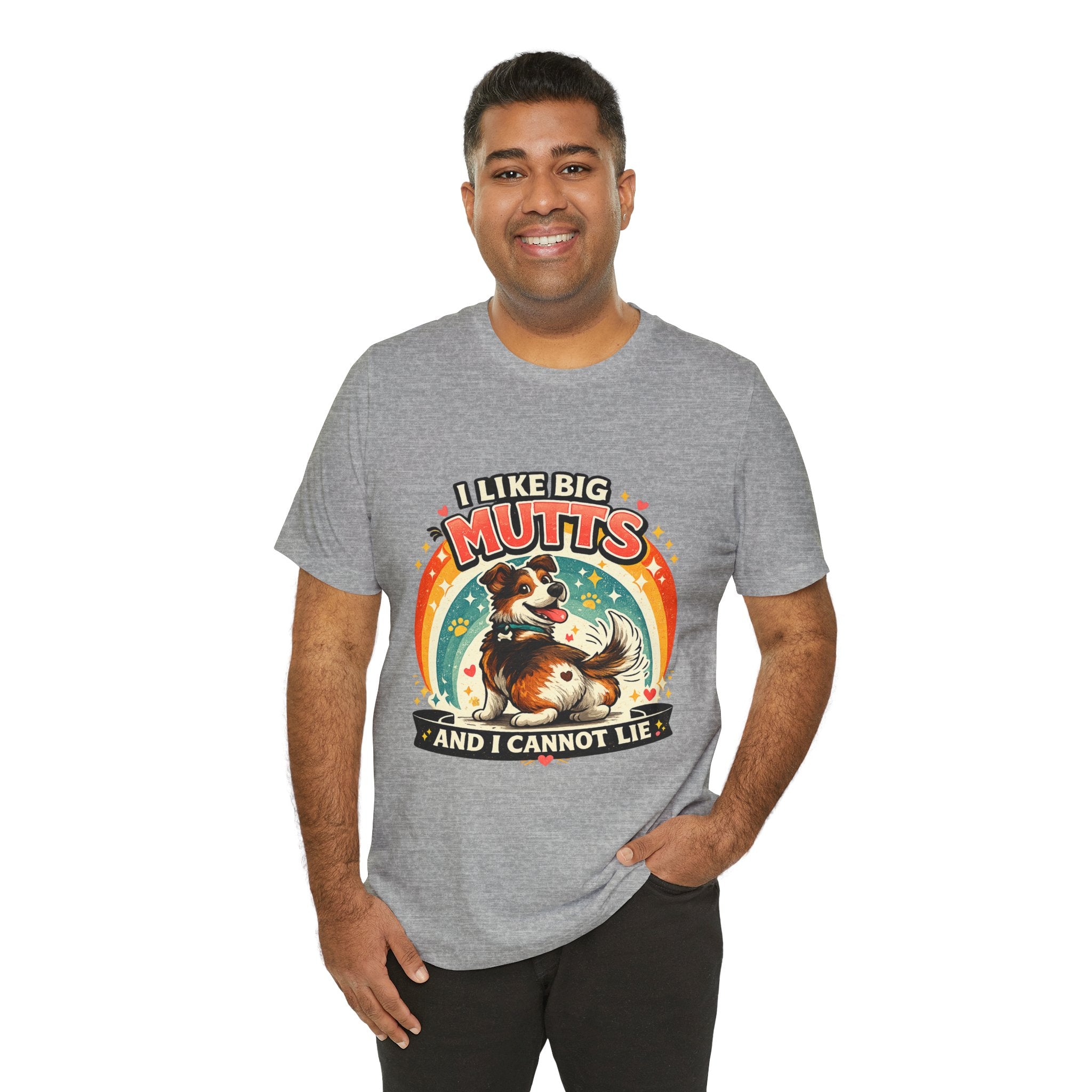 T-Shirt - I Like Big Mutts and I Cannot Lie | Funny Dog Lover Shirt