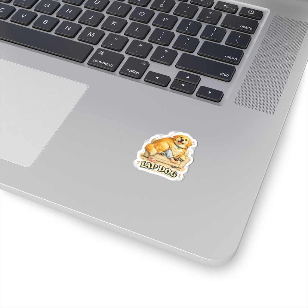 Sticker - Lap Dog | Funny Large Dog Design
