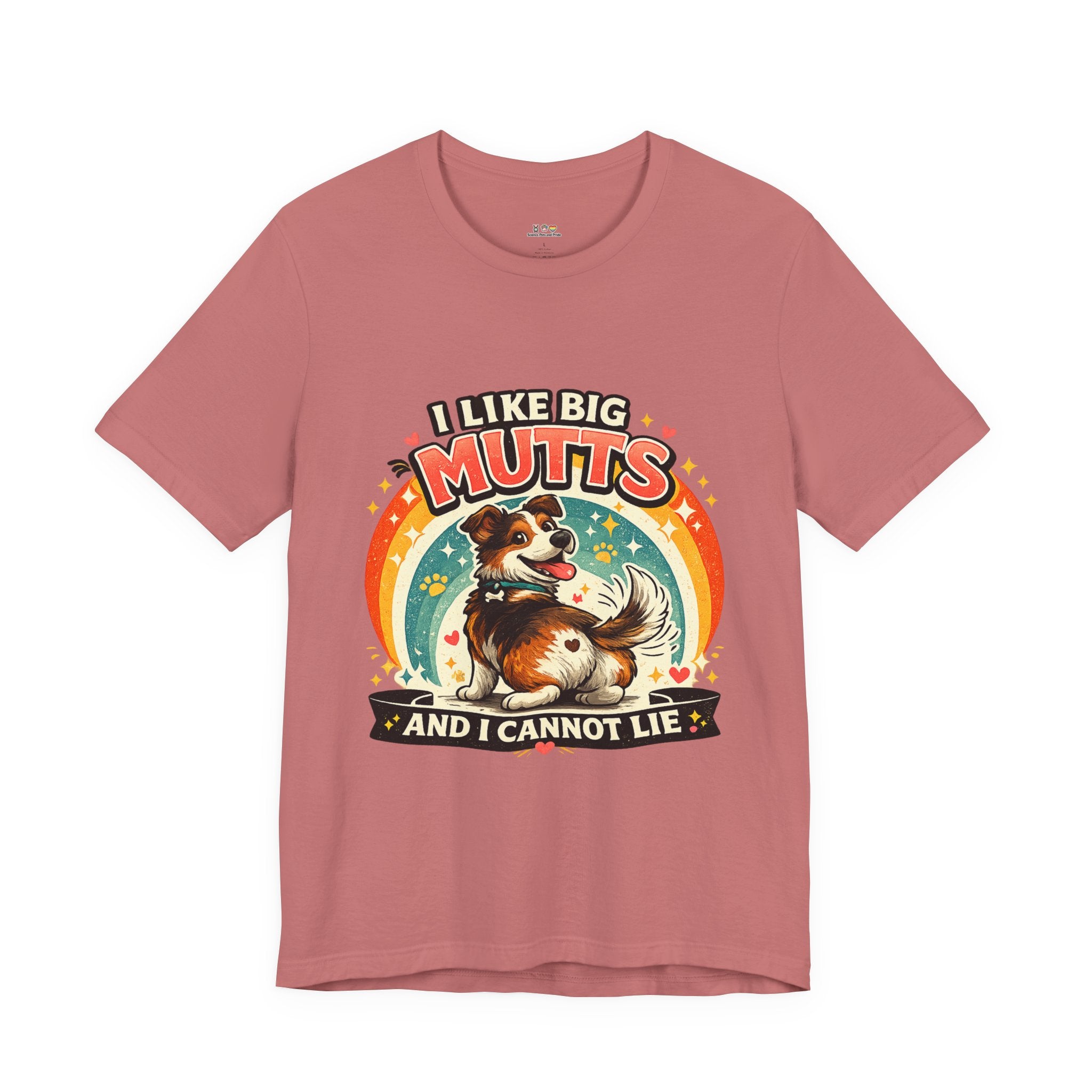 T-Shirt - I Like Big Mutts and I Cannot Lie | Funny Dog Lover Shirt