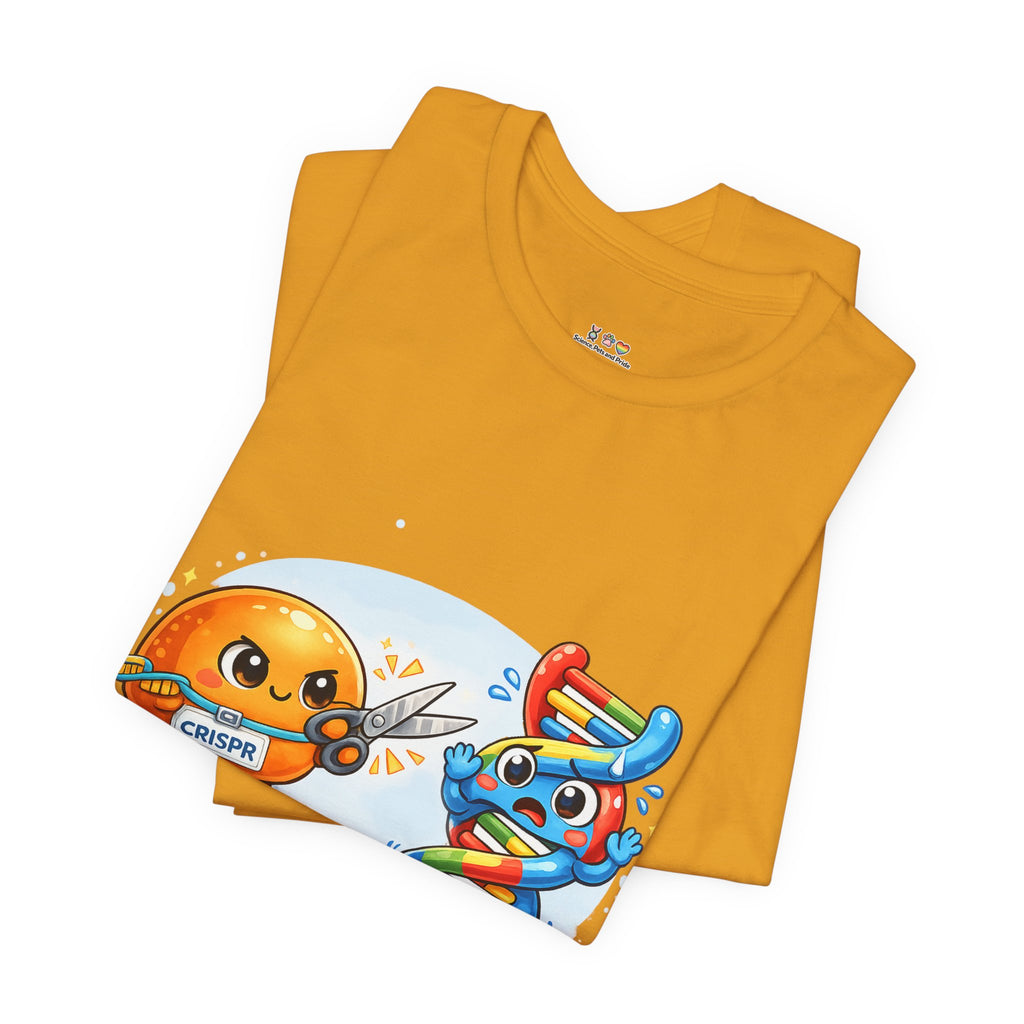 T-Shirt - CRISPR "I Will Cut You" Funny Science Shirt | Gene Editing & DNA Humor Tee