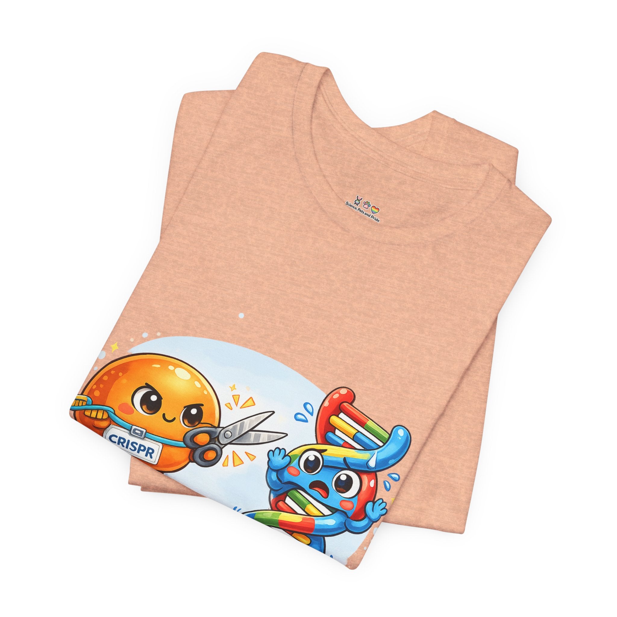 T-Shirt - CRISPR "I Will Cut You" Funny Science Shirt | Gene Editing & DNA Humor Tee