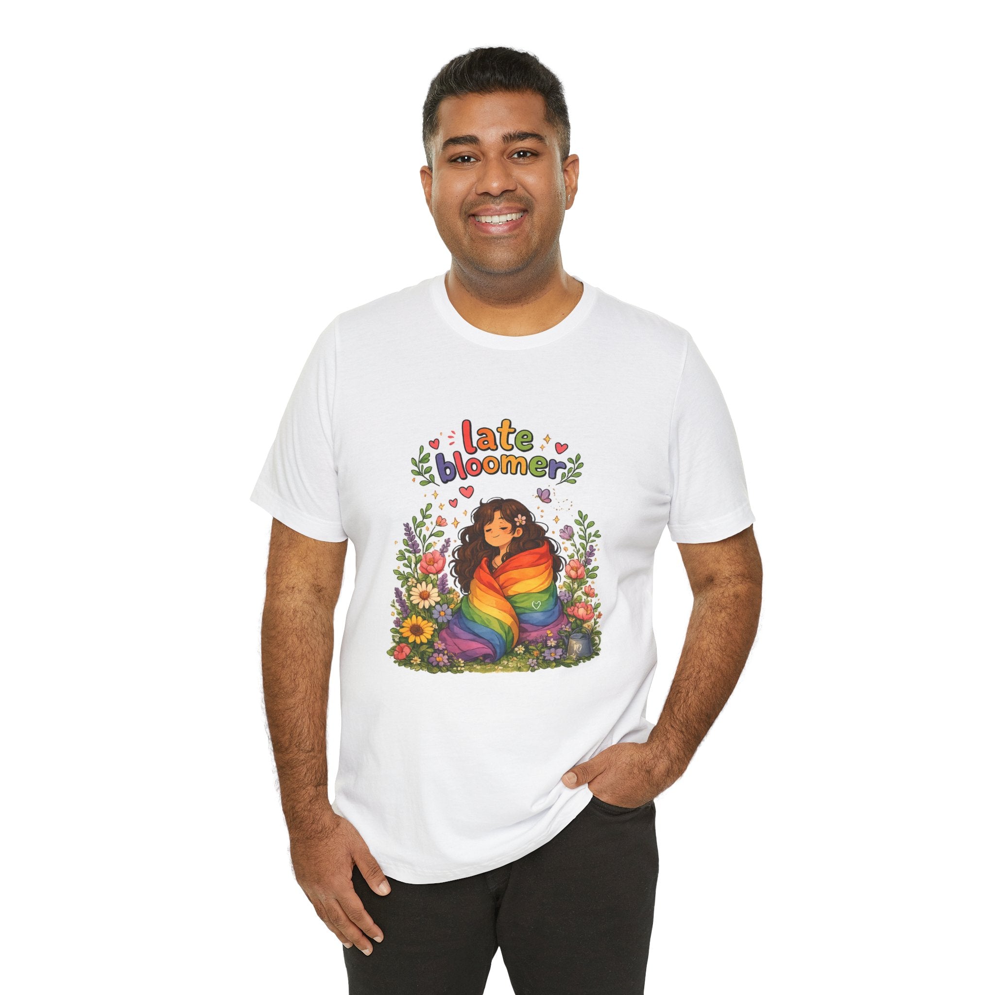 T-Shirt - Late Bloomer | LGBTQ+ Pride Design