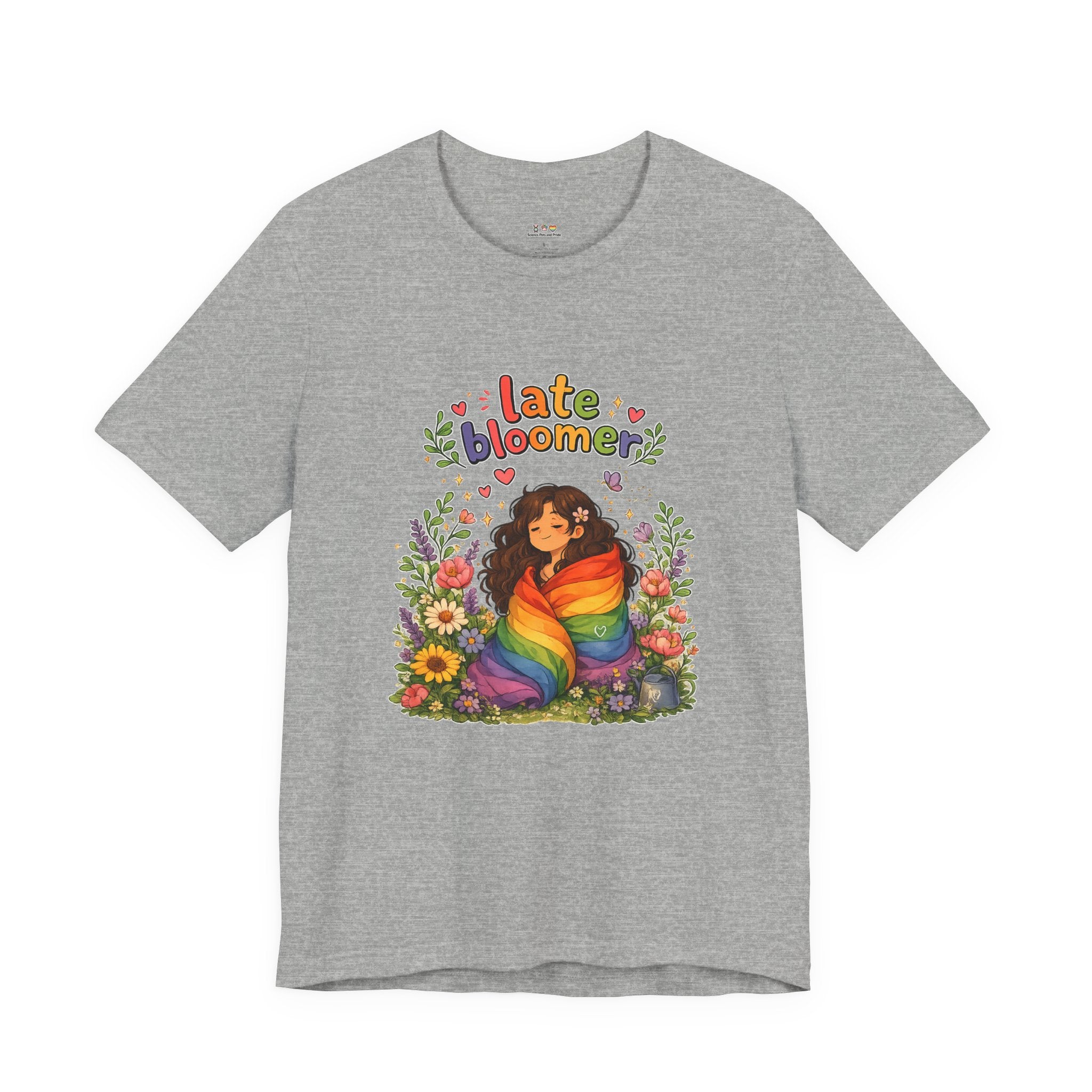 T-Shirt - Late Bloomer | LGBTQ+ Pride Design