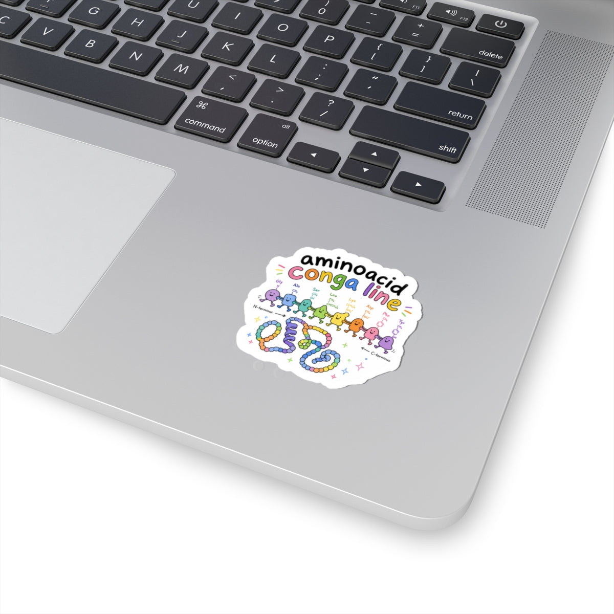 Sticker - Amino Acid Conga Line | Cute Protein Science