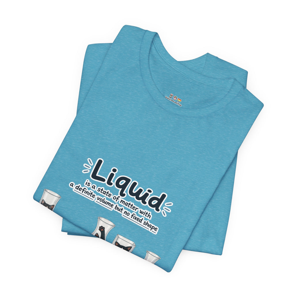 T‑Shirt - Cats are liquid | Cute Cat Jars Tee