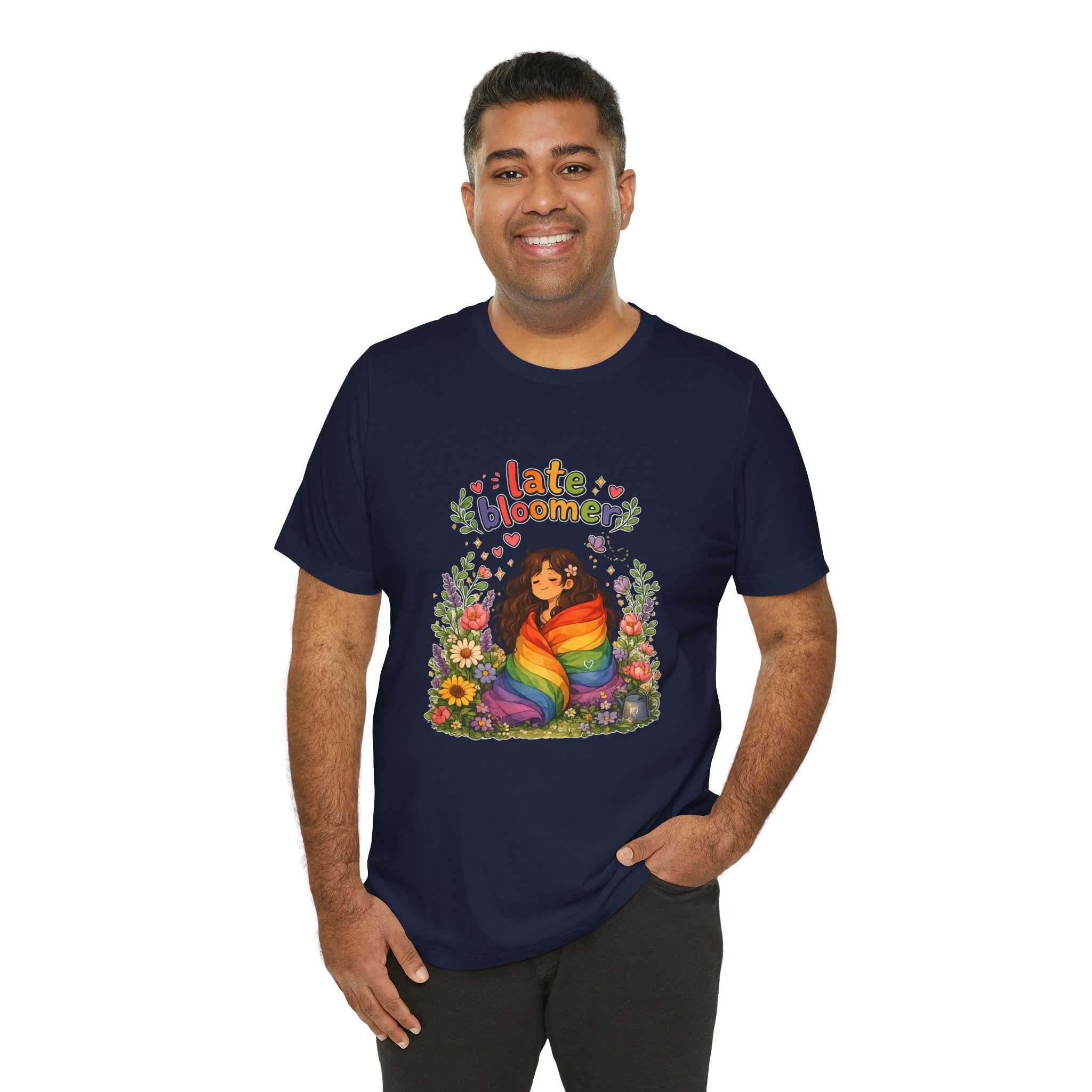 T-Shirt - Late Bloomer | LGBTQ+ Pride Design