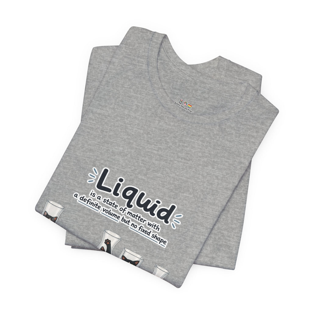 T‑Shirt - Cats are liquid | Cute Cat Jars Tee