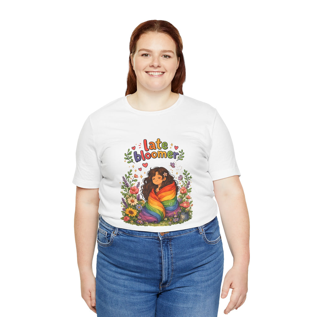 T-Shirt - Late Bloomer | LGBTQ+ Pride Design