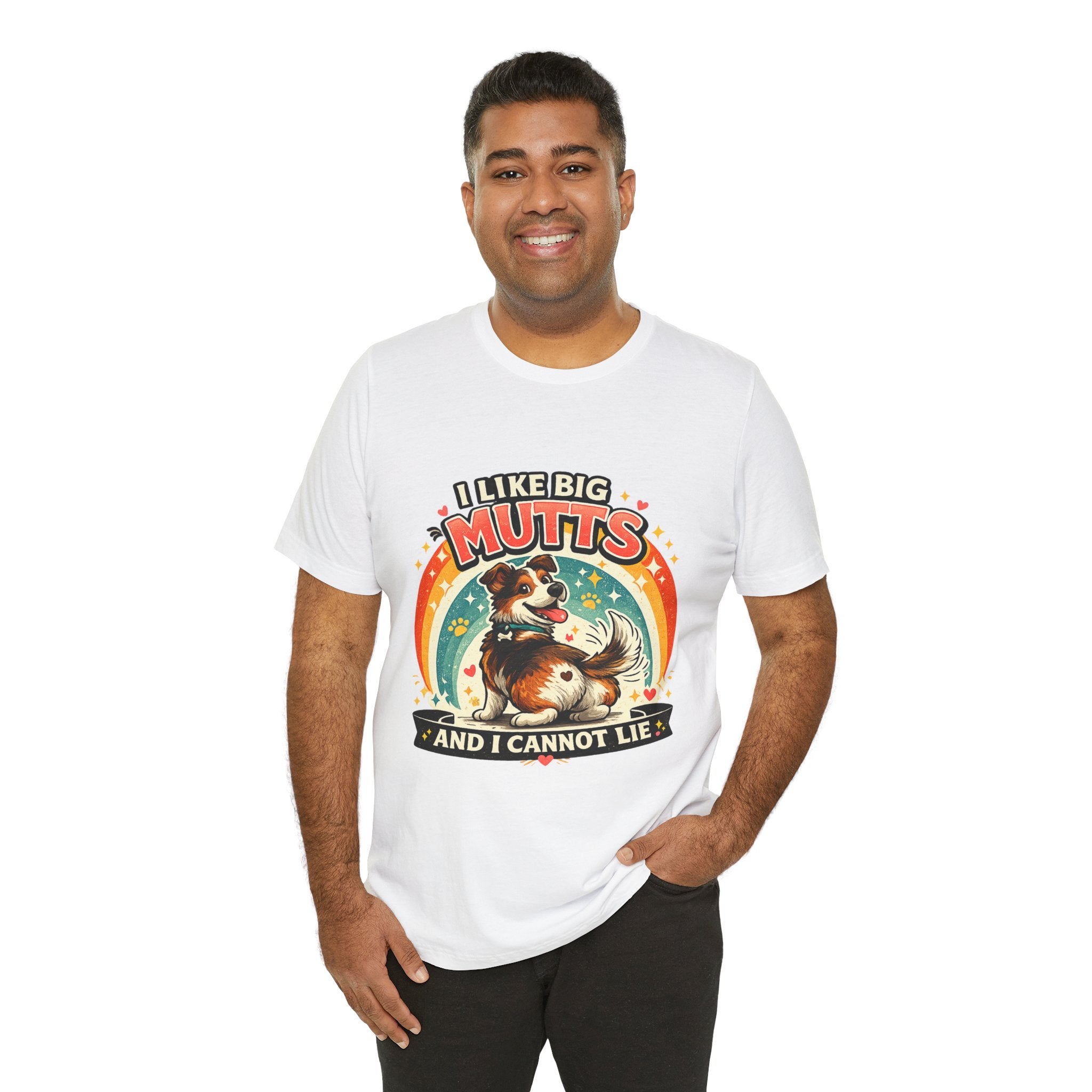 T-Shirt - I Like Big Mutts and I Cannot Lie | Funny Dog Lover Shirt