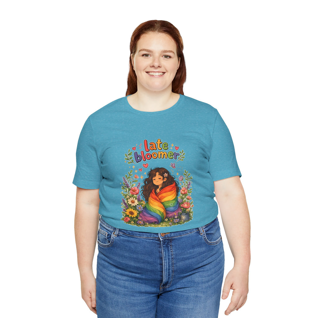 T-Shirt - Late Bloomer | LGBTQ+ Pride Design