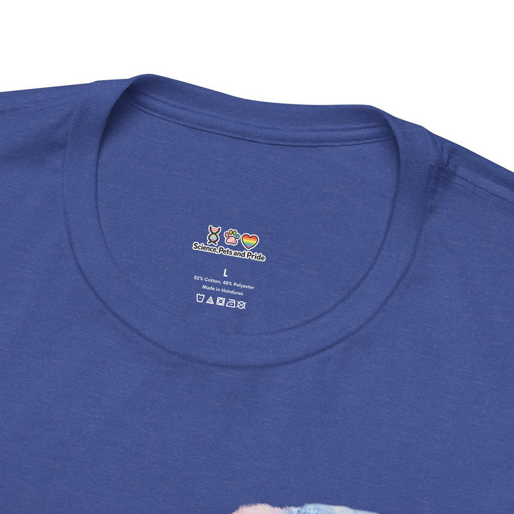 T-shirt - Watercolor DNA Double Helix | Elegant Genetics & Science Art Shirt