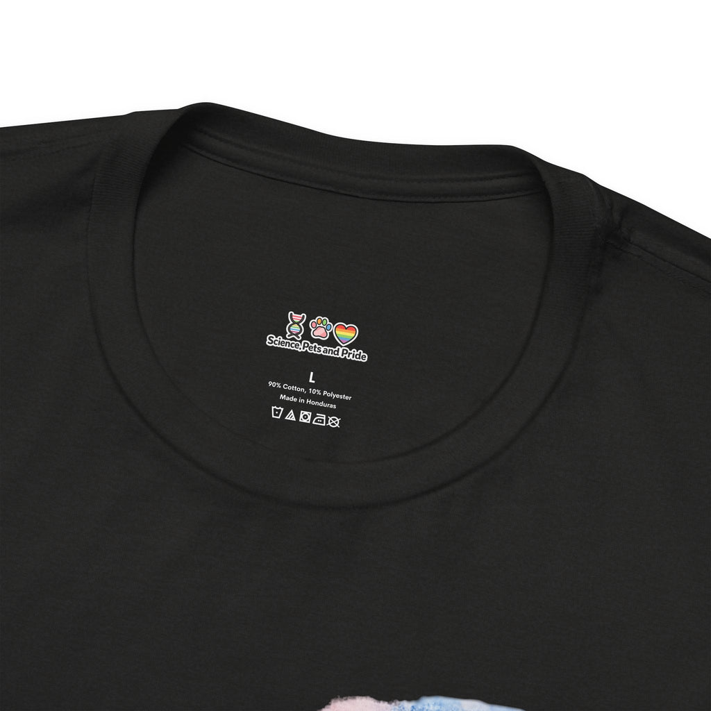 T-shirt - Watercolor DNA Double Helix | Elegant Genetics & Science Art Shirt