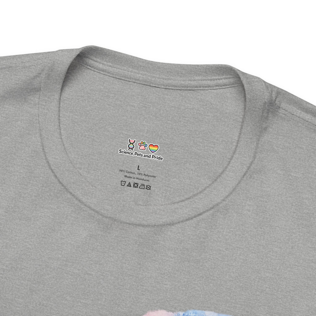 T-shirt - Watercolor DNA Double Helix | Elegant Genetics & Science Art Shirt