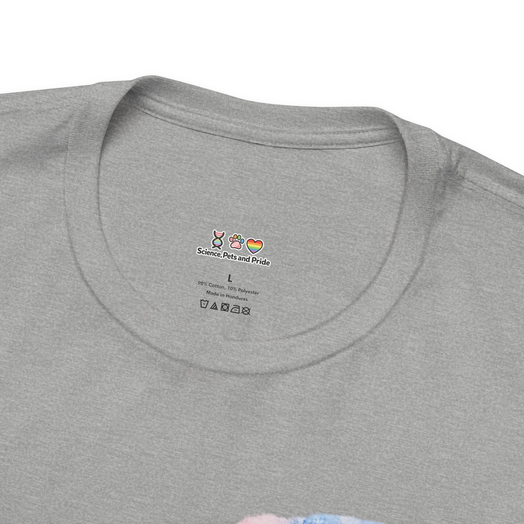 T-shirt - Watercolor DNA Double Helix | Elegant Genetics & Science Art Shirt