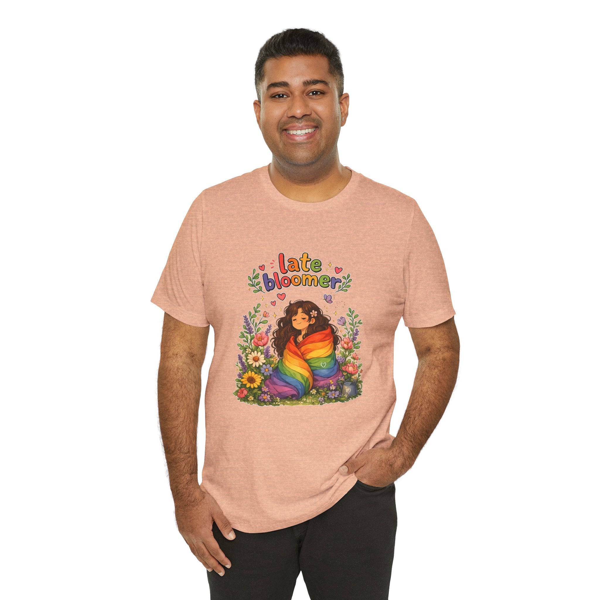 T-Shirt - Late Bloomer | LGBTQ+ Pride Design