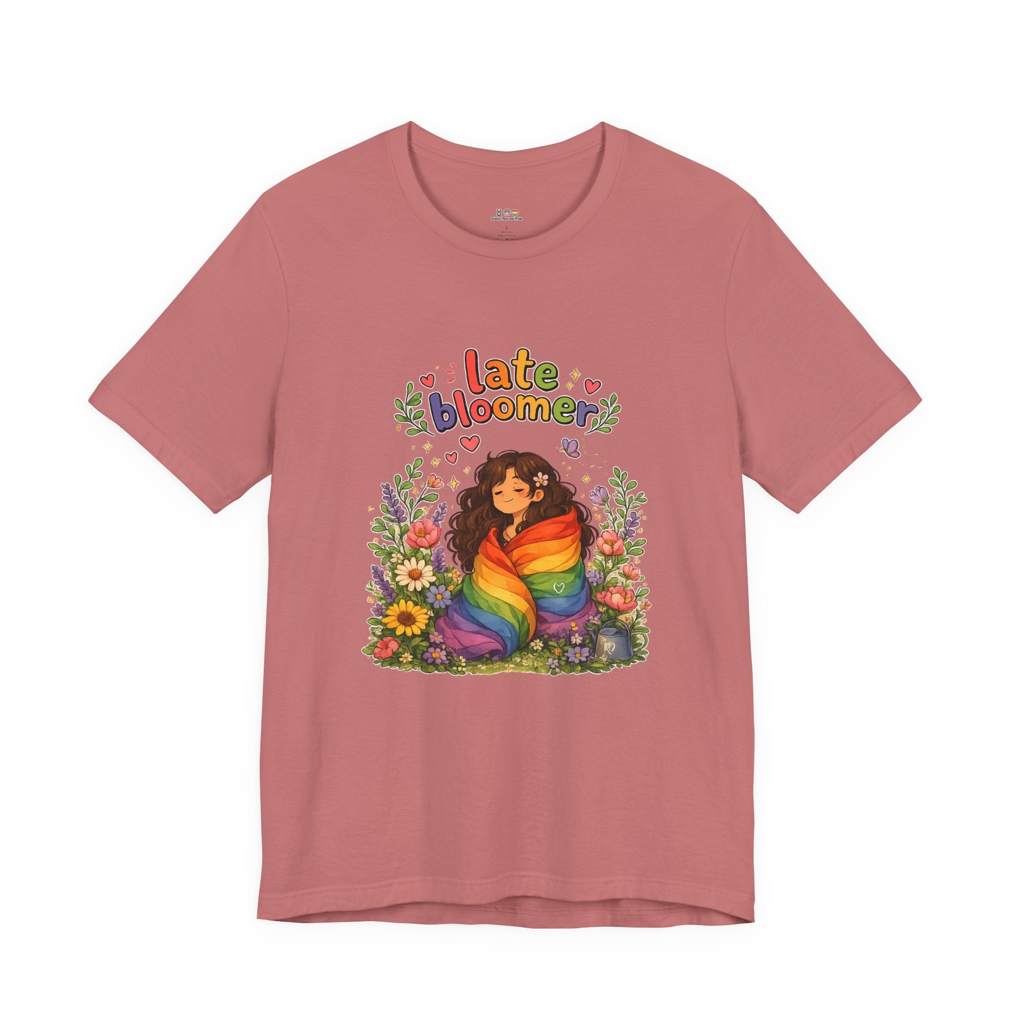 T-Shirt - Late Bloomer | LGBTQ+ Pride Design