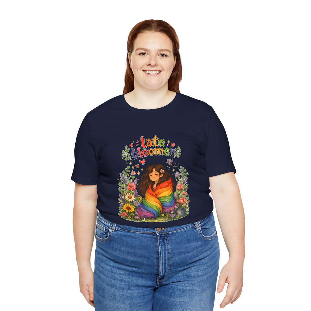 T-Shirt - Late Bloomer | LGBTQ+ Pride Design